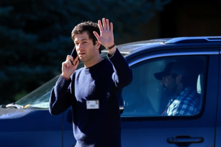 Joshua Kushner waves.
