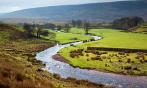 The River Wyre flowing through the Forest of Bowland, Lancashire<br>C3DG9A The River Wyre flowing through the Forest of Bowland, Lancashire
Areas of Outstanding Natural Beauty (AONB)