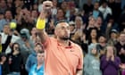 Nick Kyrgios wins war with himself and Gilles Simon at Australian Open