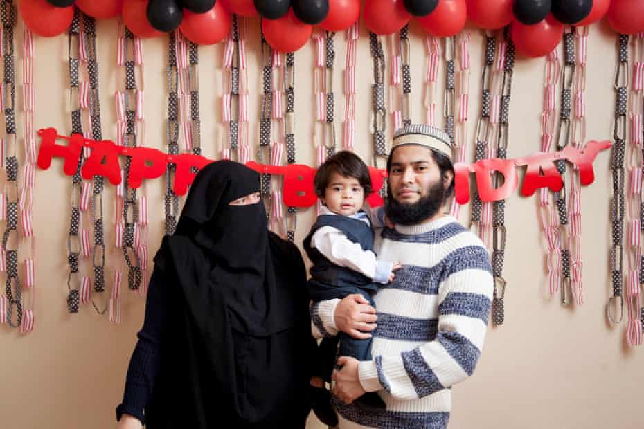 Fathima and Mohamed with one-year-old Sufiyan