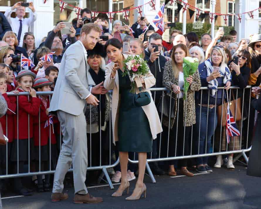 Harry and Meghan in 2018.