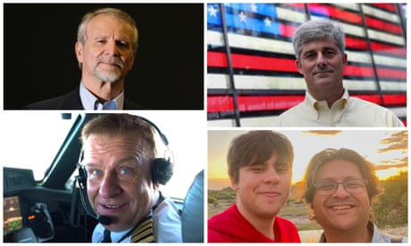 Paul-Henri Nargeolet, Stockton Rush, Shahzada and Suleman Dawood and Hamish Harding