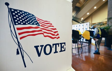 Person at polling place