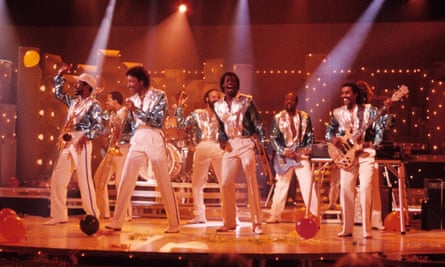 Kool & the Gang performing on Solid Gold in the 1970s.