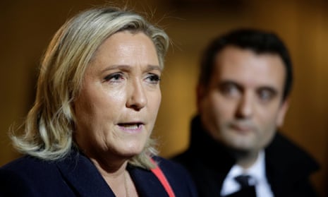 Marine Le Pen and Florian Philippot