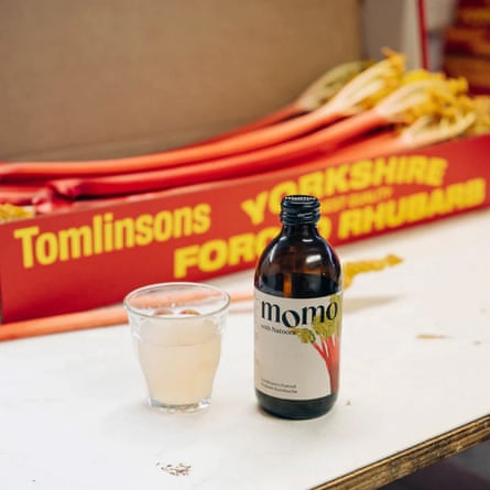 MOMO Rhubarb Robert kambucha