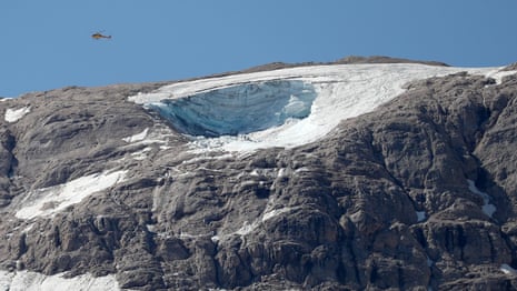Italian Alps glacier collapse: search continues for missing hikers – video report