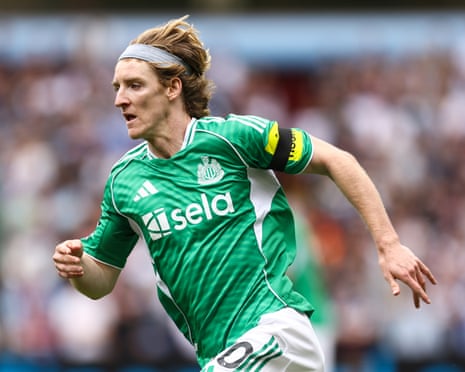 Anthony Gordon during the Premier League match between Aston Villa and Newcastle