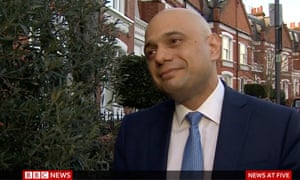 Sajid Javid.