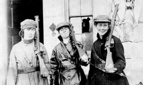 Women at an IRA training camp