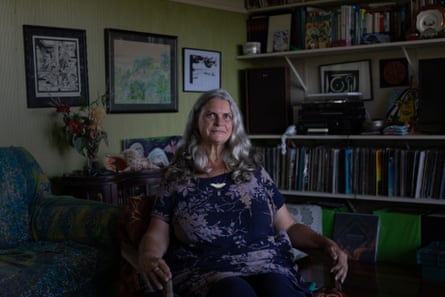 Vanessa Ekins in her home in Lismore. Ekins is a Lismore City Councilor and former mayor who successfully moved a motion to council to hand over land with cultural significance to the Widjabul Wiabl people.