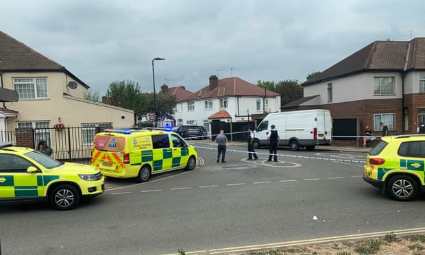 Man on mobility scooter stabbed to death in west London | London