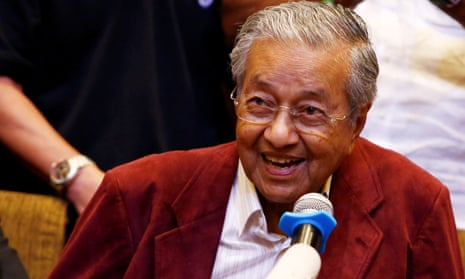 Mahathir Mohamad was elected prime minister of Malaysia at the age of 92.