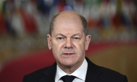 File photo of German chancellor Olaf Scholz.