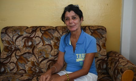 María Elena Mir Marrero, who has been campaigning for human rights in Cuba since the 1990s and is still packing emergency bags.