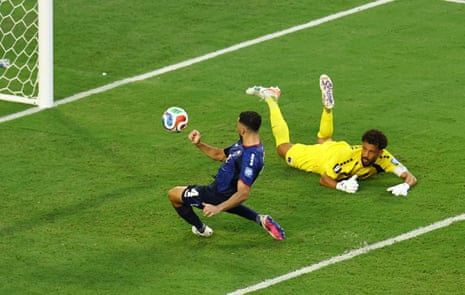 Cape Verde's Pico Lopes clears.