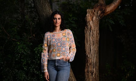 Lamisse Hamouda photographed at her home in Brisbane.