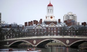 The Harvard College campus in Cambridge, Massachusetts. At least 10 students have lost their offers of admission over ‘obscene memes’ posted on Facebook.