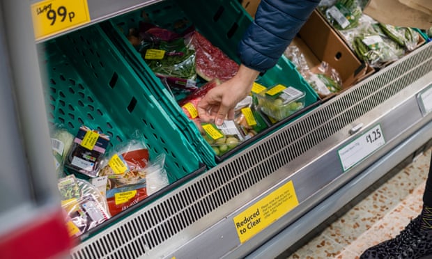 Rising inflation has forced customers to cut back on food shopping, and switch to cheaper items..