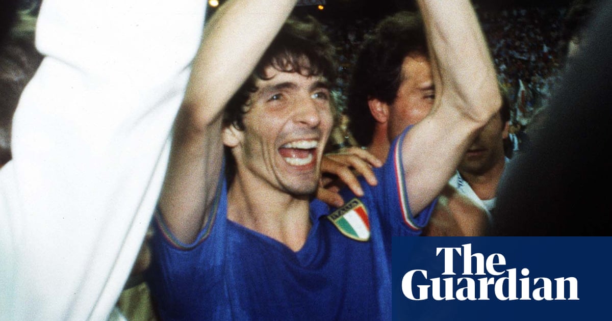 Paolo Rossi, Italian football great and World Cup winner, dies aged 64