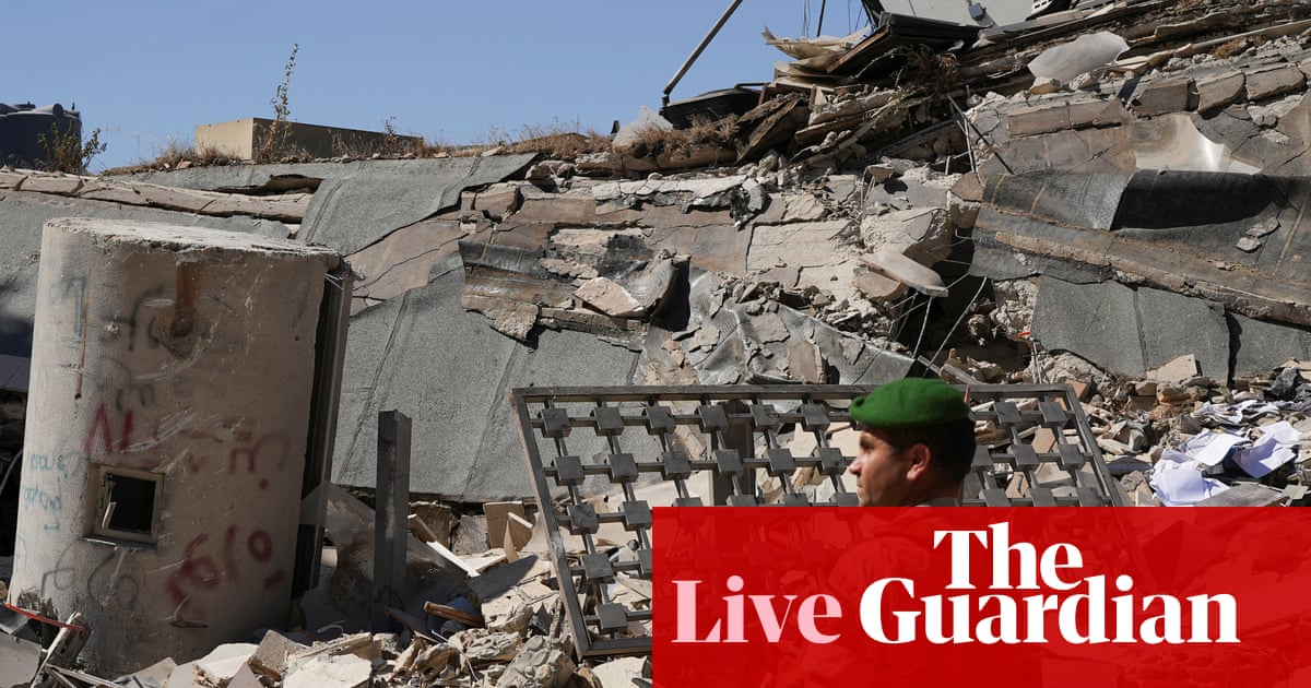 Middle East live: US-Iran peace talks underway as strait of Hormuz remains closed