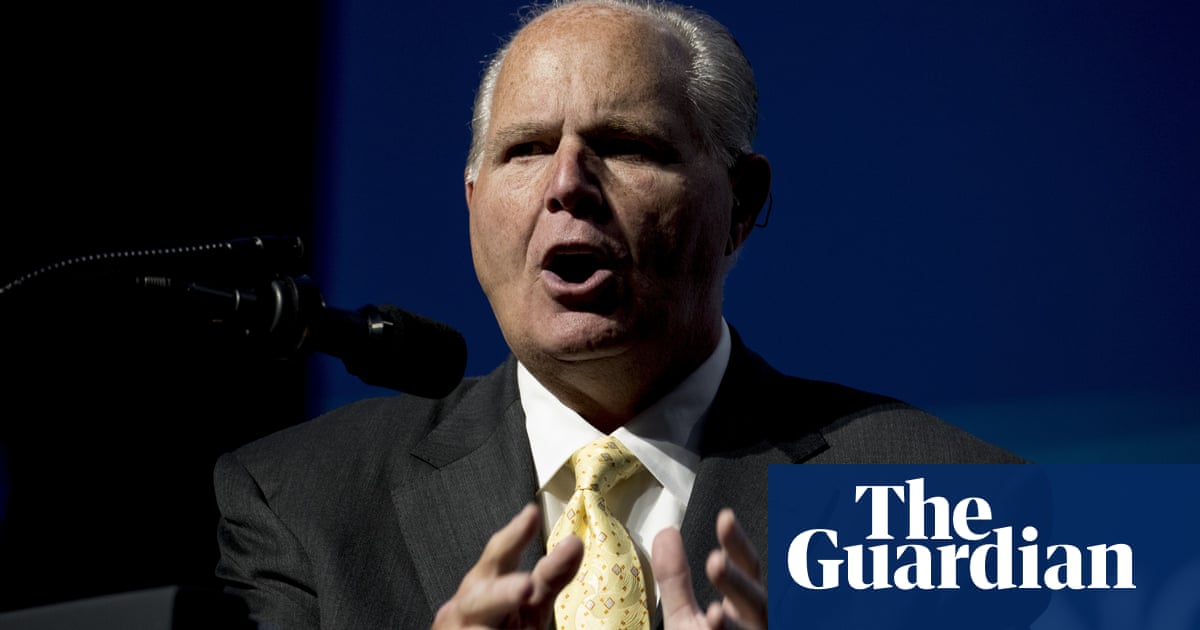 Radio Host Rush Limbaugh Reveals He Has Advanced Lung Cancer