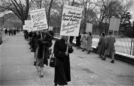 Martinsville Seven ProtestPeople with placards protesting against the Martinsville Seven convicted for rape, Martinsville, Virginia, 1951 (Photo by Mark Kauffman/The LIFE Picture Collection via Getty Images)