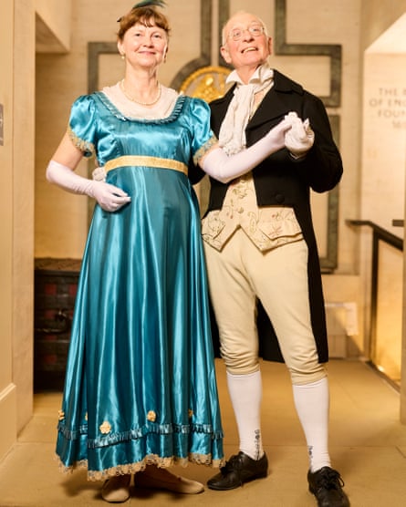 David Symington and Irina Porter at the Austen Ball.