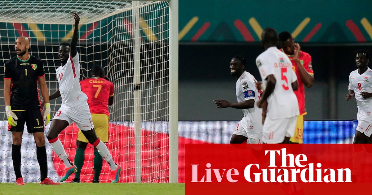 Guinea 0- 1 Gambia: Africa Cup of Nations last 16 - soos dit gebeur het