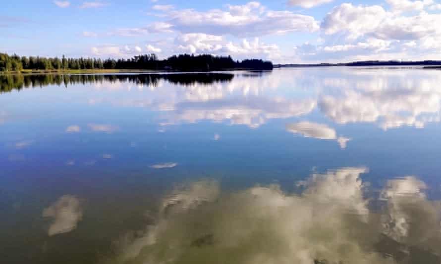 Köyliönjärvi lake, western Finland.