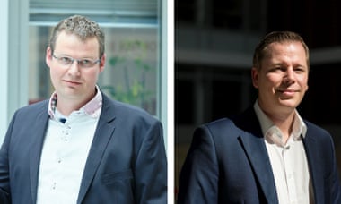 Henkel spokespeople Matthias Schaefer (left) and Philippe Blank (right)