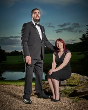 ‘10ft tall again’: Craig Winspear and Hayley Willson.