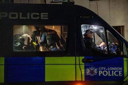 A City of London police van