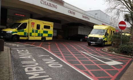 Charing Cross hospital in London