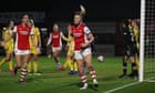 Arsenal extend lead at top of WSL after first-half flurry sinks Reading