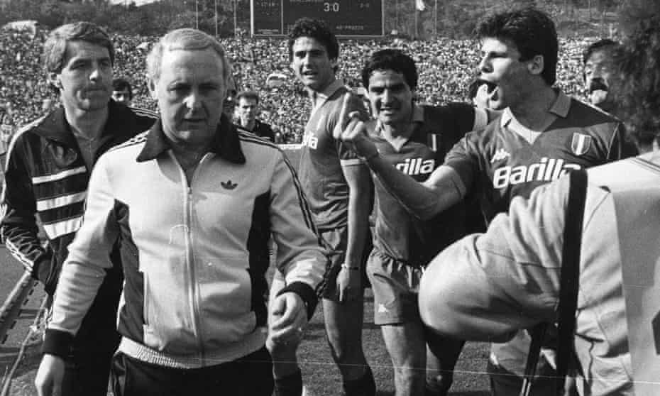 Jim McLean was attacked by some Roma players after their controversial European Cup semi-final second-leg defeat in April 1984. The majority of punches were absorbed by John Gardiner, the reserve goalkeeper, and Walter Smith, the assistant manager.