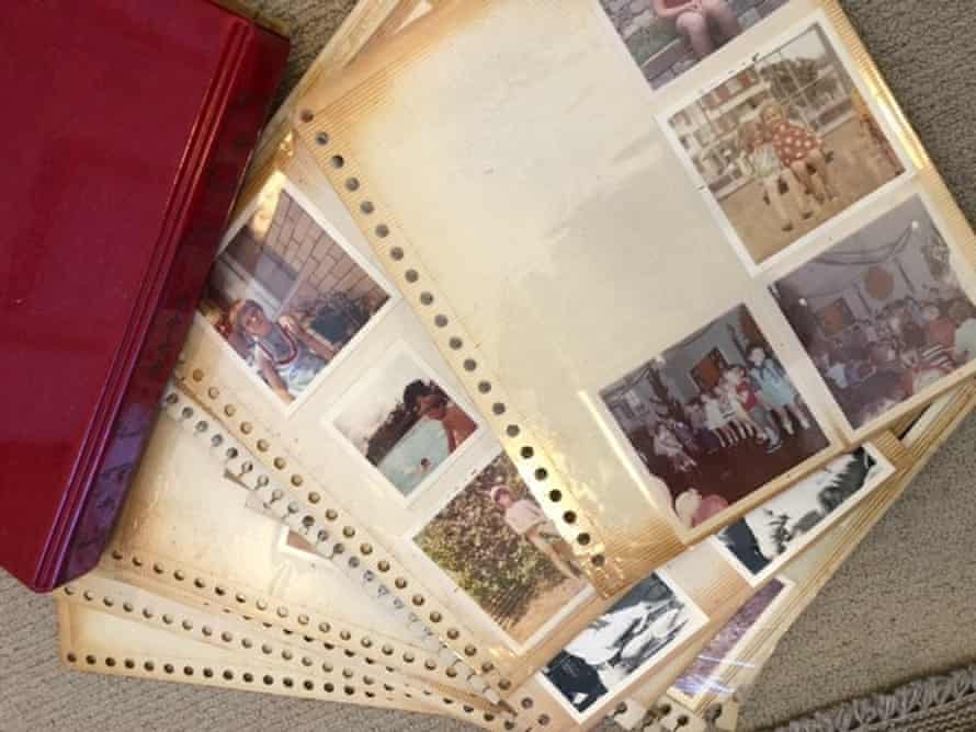 Albums photos d'enfance de Julia Zimmero