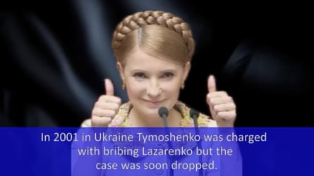 An anonymous video attacking Yulia Tymoshenko.