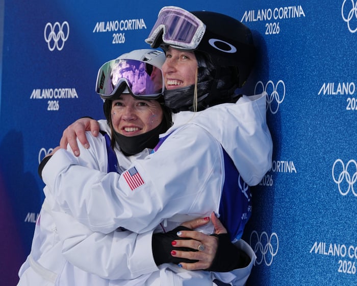 Winter Olympics: Lemley and Kauf grab shock US gold and silver in women’s moguls
