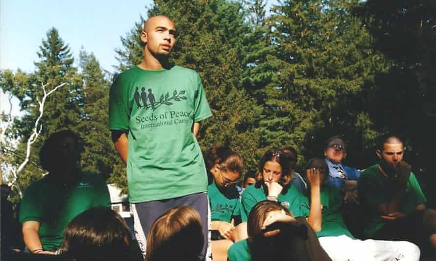 Aseel Aslih at a Seeds of Peace camp in the 1990s