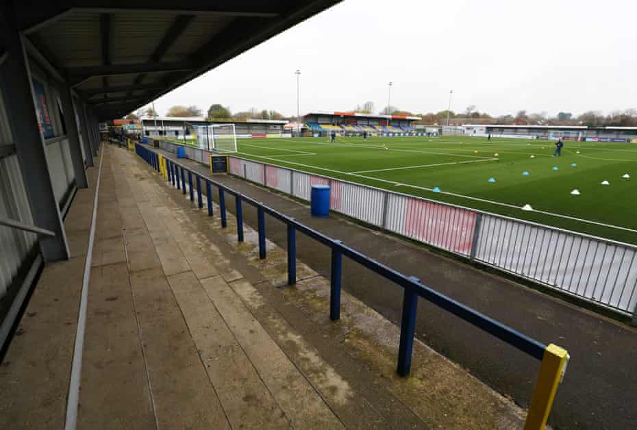 Havant & Waterlooville’s Westleigh Park, in November.