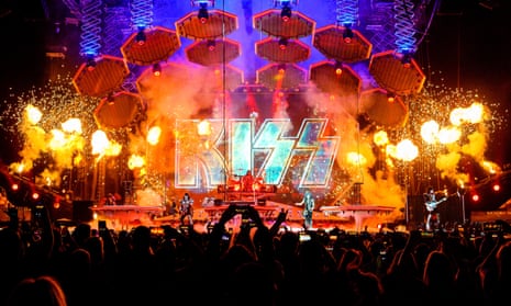 ‘Word is that this truly is the last dance for KISS' … tha band performing a show on their farewell tour in Toronto, Canada in 2019.