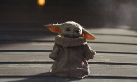 ‘Baby Yoda’ from the Disney+ series The Mandalorian. The streaming service is booming in the UK and Europe.