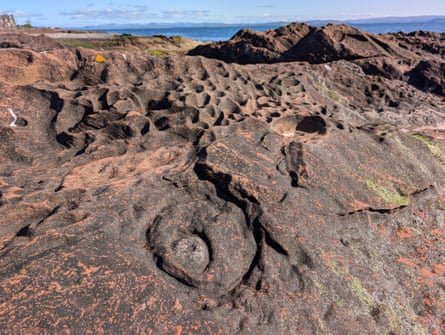 Lightning Bolt Fossil in Corrie
