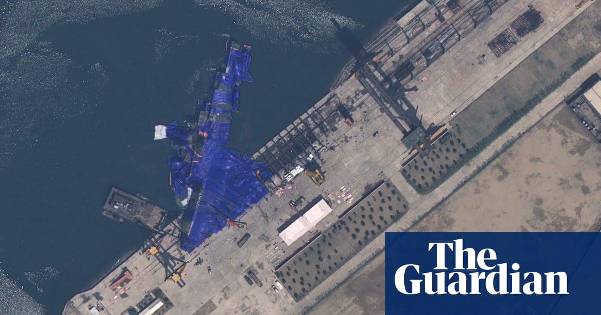Satellite images reveal damage to North Korea warship after criminal' launch accident