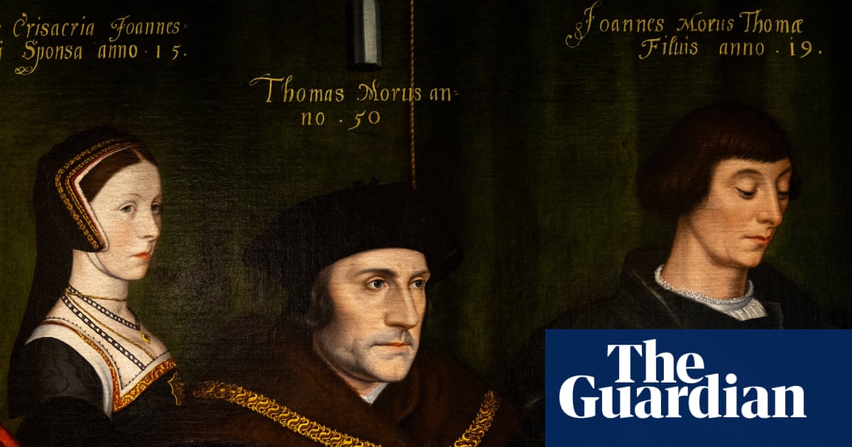 Public given rare access as Thomas More painting goes under microscope