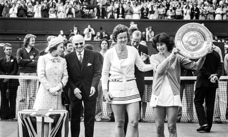 Virginia Wade and Betty Stove - Wimbledon Ladies Final, 1 July 1977 GNM Archive ref GUA/6/9/2/1 Box 38