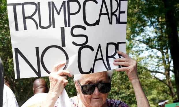 Healthcare protest