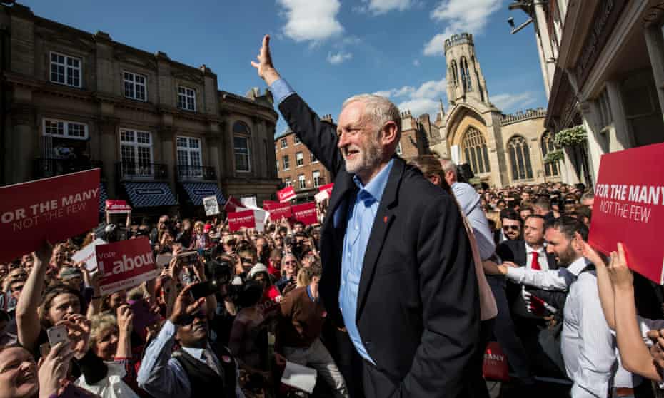 Jeremy Corbyn, who will appear on Glastonbury’s main Pyramid stage.