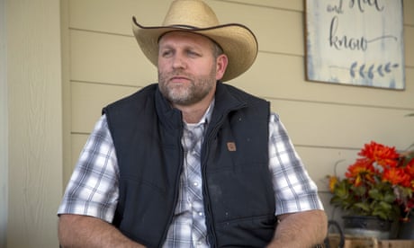 FILE - In this Oct. 24, 2018, photo, Ammon Bundy poses for a photo in Emmett, Idaho. On Saturday, June 19, 2021, anti-government activist Bundy came out with his first video announcing his campaign to become governor of Idaho. (Kelsey Grey/Idaho Statesman via AP)